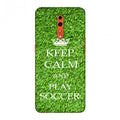 Soccer - Keep Calm Play Soccer - Green Grass Slim