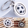 Sports Rotating Soccer Ball Soccer Keychain