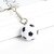Sports Rotating Soccer Ball Soccer Keychain
