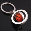 Sports Rotating Soccer Ball Soccer Keychain