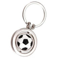 Sports Rotating Soccer Ball Soccer Keychain