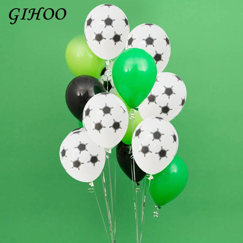 Soccer Theme Party Round Balloons