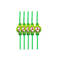Football Party Supplies Soccer Theme Plate Cup Straw Birthday Decoration Tableware Party Supplies