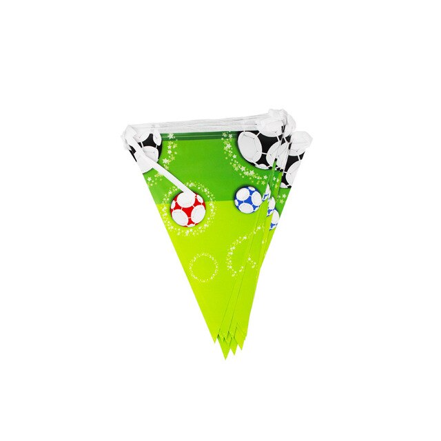 Football Party Supplies Soccer Theme Plate Cup Straw Birthday Decoration Tableware Party Supplies